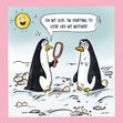Funny Penguins Happy Mother's Day To My Mother Confetti-exploding Greetings Card