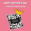 Happy Mother's Day To An Asos Parcel Queen Confetti-exploding Greetings Card