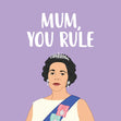 Mum You Rule Confetti-exploding Greetings Card