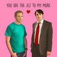 You Are The Jez To My Mark Confetti-exploding Greetings Card
