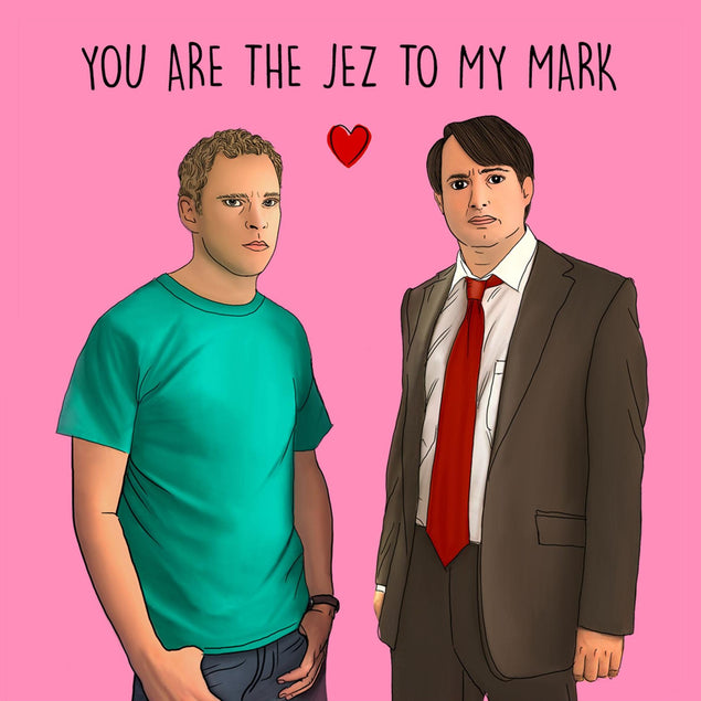 You Are The Jez To My Mark Confetti-exploding Greetings Card