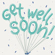 Get Well Soon Confetti-exploding Greetings Card
