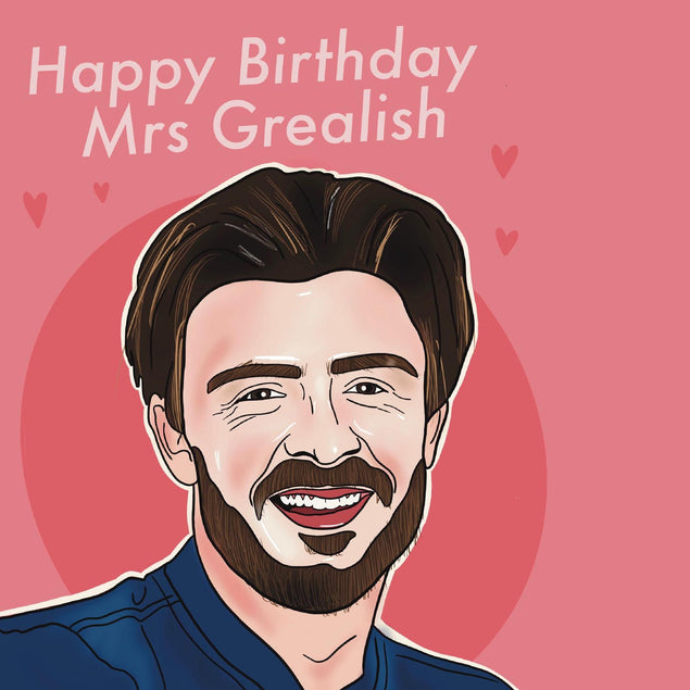 Happy Birthday Mrs Grealish Confetti-exploding Greetings Card