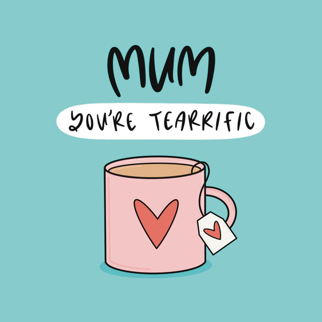 You're Tearrific Confetti-exploding Greetings Card