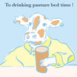 Drinking Pasture Bed Time Confetti-exploding Greetings Card