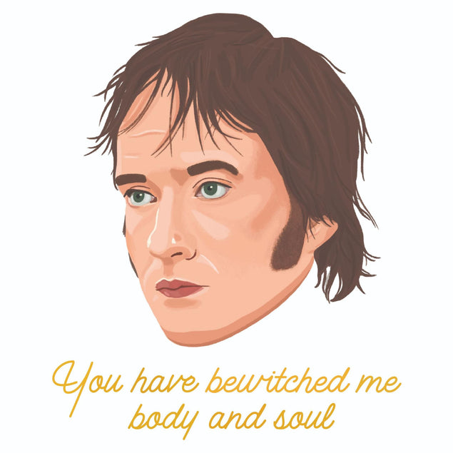 Pride And Prejudice Mr Darcy Love Confetti-exploding Greetings Card