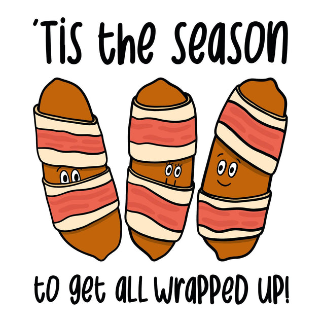 Tis The Season To Get All Wrapped Up Confetti-exploding Greetings Card