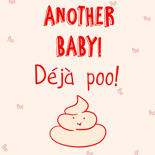 Another Baby Confetti-exploding Greetings Card