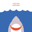 You Are Jawsome Shark Birthday Confetti-exploding Greetings Card