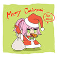 Merry Christmas Cute Padoru Meme Confetti-exploding Greetings Card