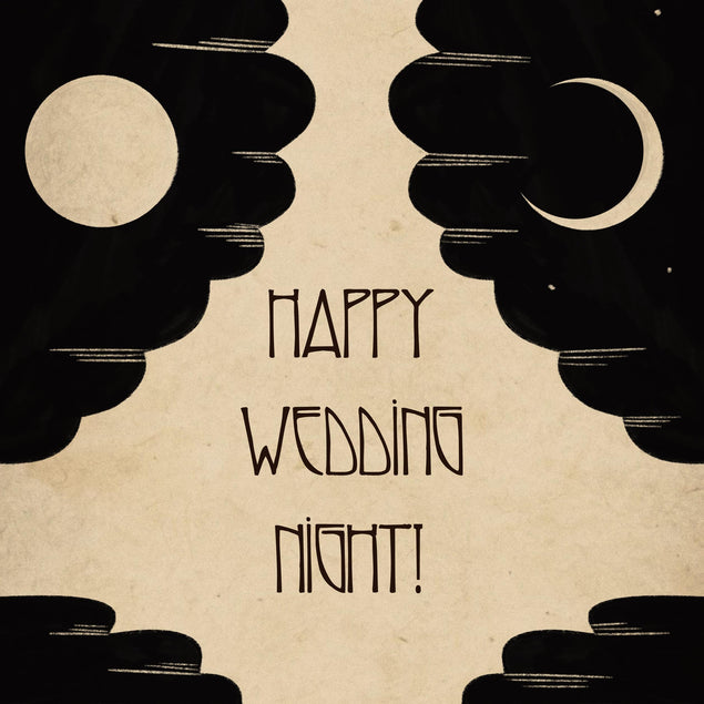 Happy Wedding Night Gift Confetti-exploding Greetings Card