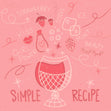 Simple Recipe Girl Power Confetti-exploding Greetings Card