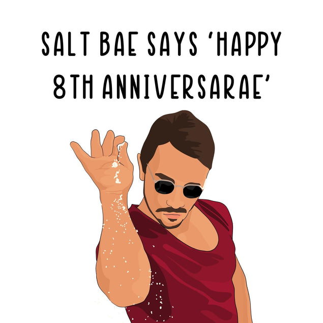Salt Bae Says Confetti-exploding Greetings Card