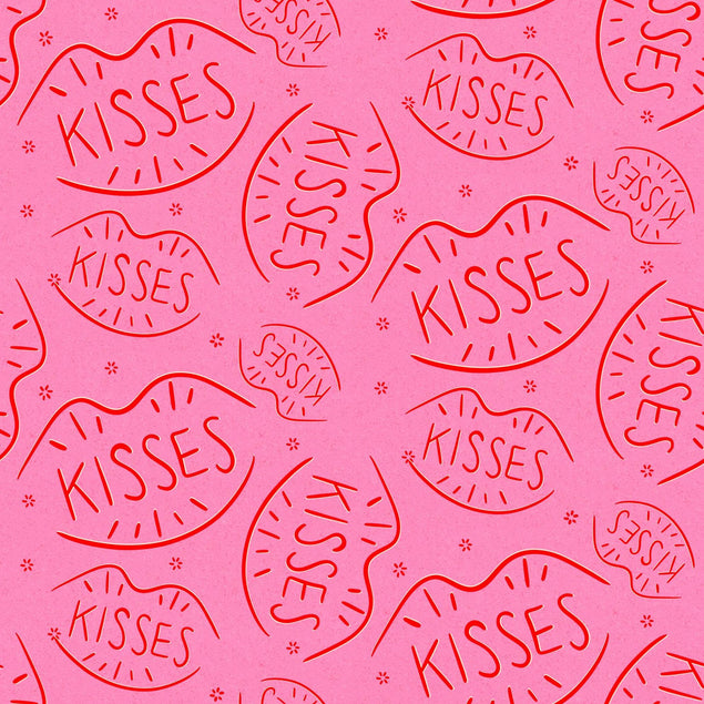 Kisses Confetti-exploding Greetings Card