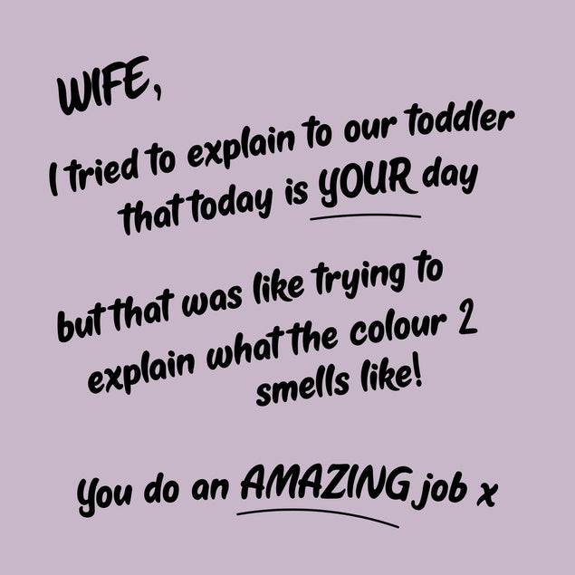 I Tried To Explain To Our Toddler That Today Is Your Day Confetti-exploding Greetings Card