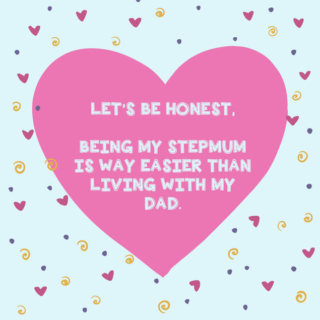 Being My Stepmum Is Easier Happy Mother's Day Confetti-exploding Greetings Card