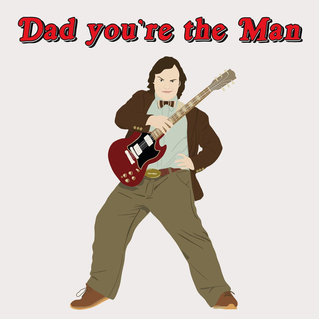 Dad You're The Man Confetti-exploding Greetings Card