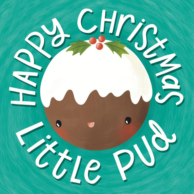 Happy Christmas Little Pud Confetti-exploding Greetings Card