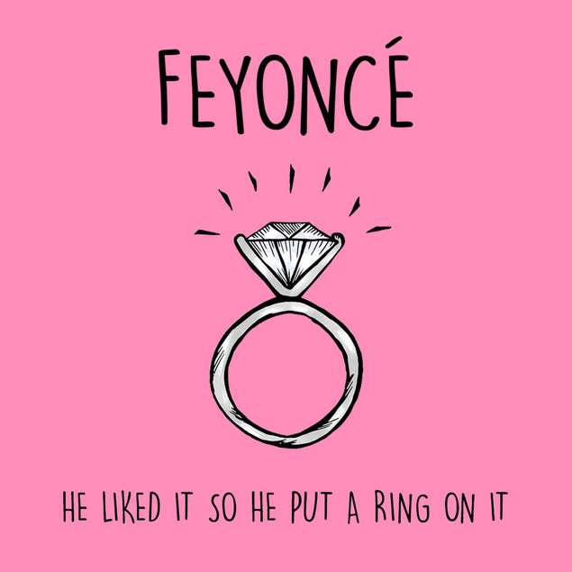 Feyonce Confetti-exploding Greetings Card