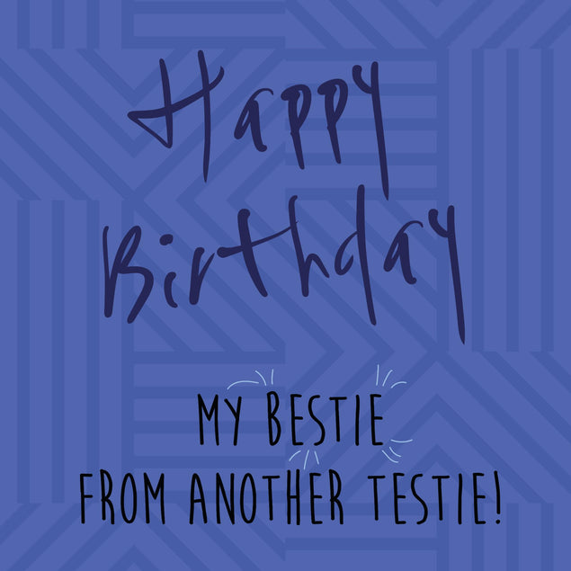 Funny Birthday For Your Bestie Confetti-exploding Greetings Card