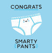 Congratulations Smarty Pants Confetti-exploding Greetings Card