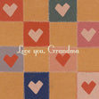 Love You, Grandma Embroidery Confetti-exploding Greetings Card