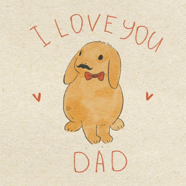 I Love You Dad Confetti-exploding Greetings Card