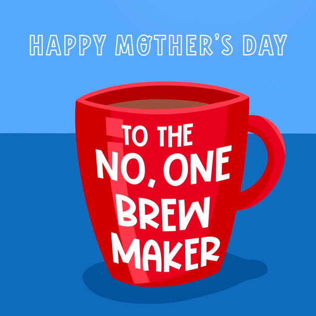 Brew Maker Mother's Day Confetti-exploding Greetings Card