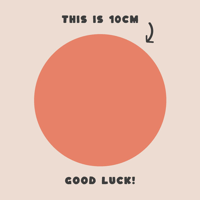 10cm Pregnancy Confetti-exploding Greetings Card