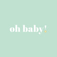 Oh Baby! Confetti-exploding Greetings Card