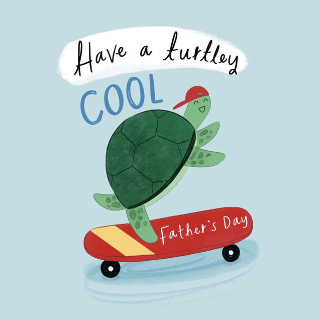 Have A Turtley Cool Father's Day Confetti-exploding Greetings Card