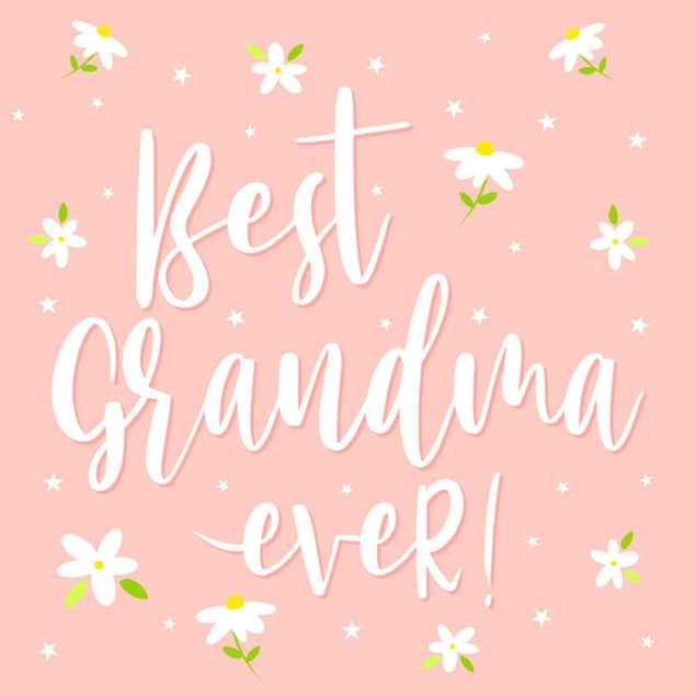 Best Grandma Ever Confetti-exploding Greetings Card