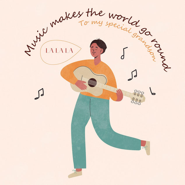 To My Special Grandson Confetti-exploding Greetings Card