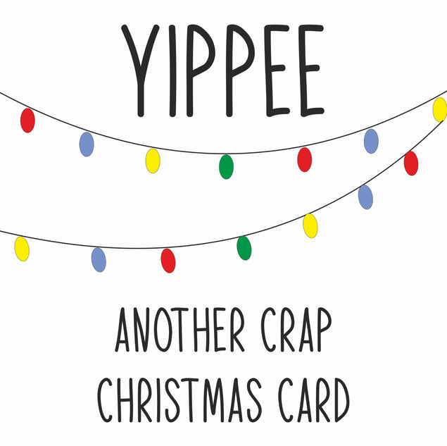 Another Crap Christmas Confetti-exploding Greetings Card