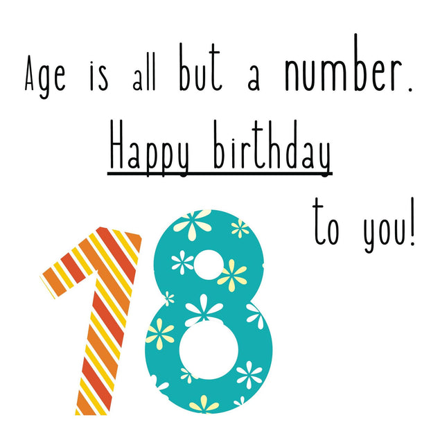 Happy 18th Birthday To You! Confetti-exploding Greetings Card