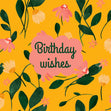 Birthday Wishes Confetti-exploding Greetings Card
