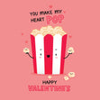 You Make My Heart Pop Valentine's Day Confetti-exploding Greetings Card