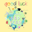 Good Luck On Your Gap Year Safe Travels Confetti-exploding Greetings Card