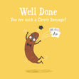 Well Done Clever Sausage Confetti-exploding Greetings Card