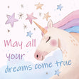 May Your Dreams Come True Confetti-exploding Greetings Card