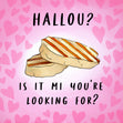 Hallou? Confetti-exploding Greetings Card