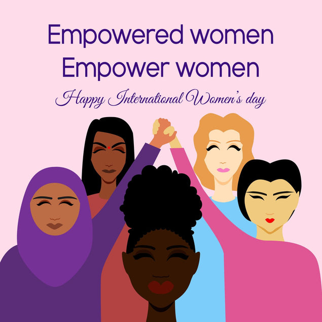 Happy International Women?s Day Confetti-exploding Greetings Card