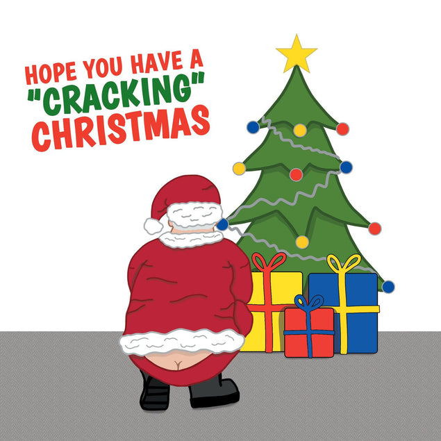 Hope You Have A 'Cracking' Christmas Confetti-exploding Greetings Card