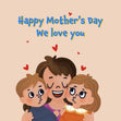We Love You Happy Mother's Day Confetti-exploding Greetings Card