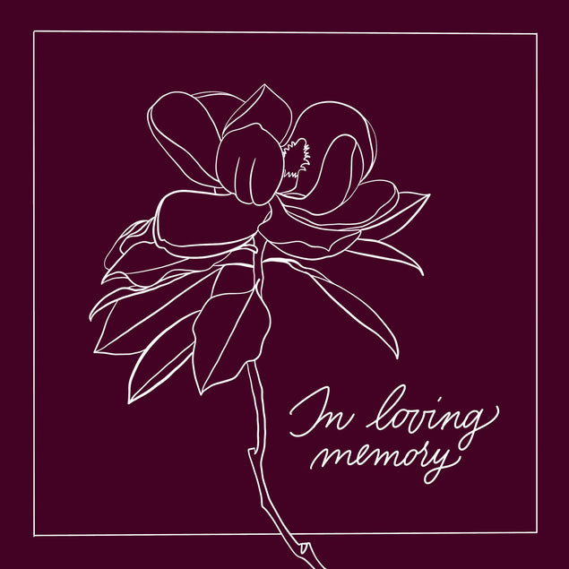 In Loving Memory Funeral Confetti-exploding Greetings Card