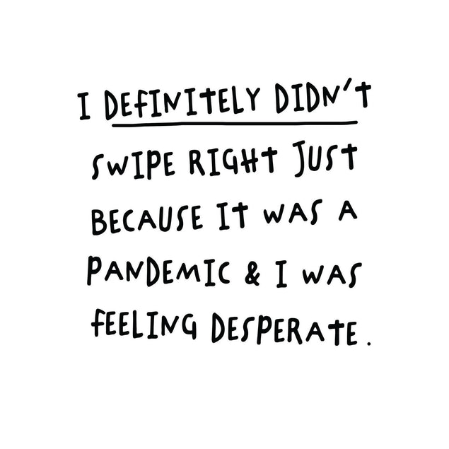 Pandemic Feeling Desperate Confetti-exploding Greetings Card