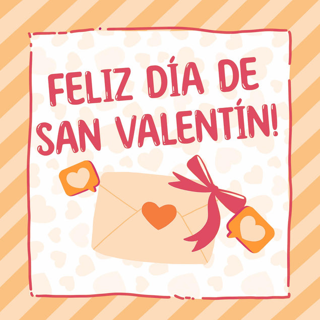 Love Letter Spanish Valentine's Day Confetti-exploding Greetings Card