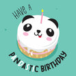Have A Pandastic Birthday Confetti-exploding Greetings Card