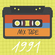 Happy Birthday 1991 Mix Tape Confetti-exploding Greetings Card