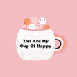 You Are My Cup Of Happy Confetti-exploding Greetings Card
